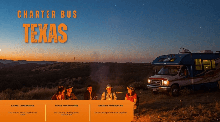 How to Rent a Charter Bus for Group Events in Texas?